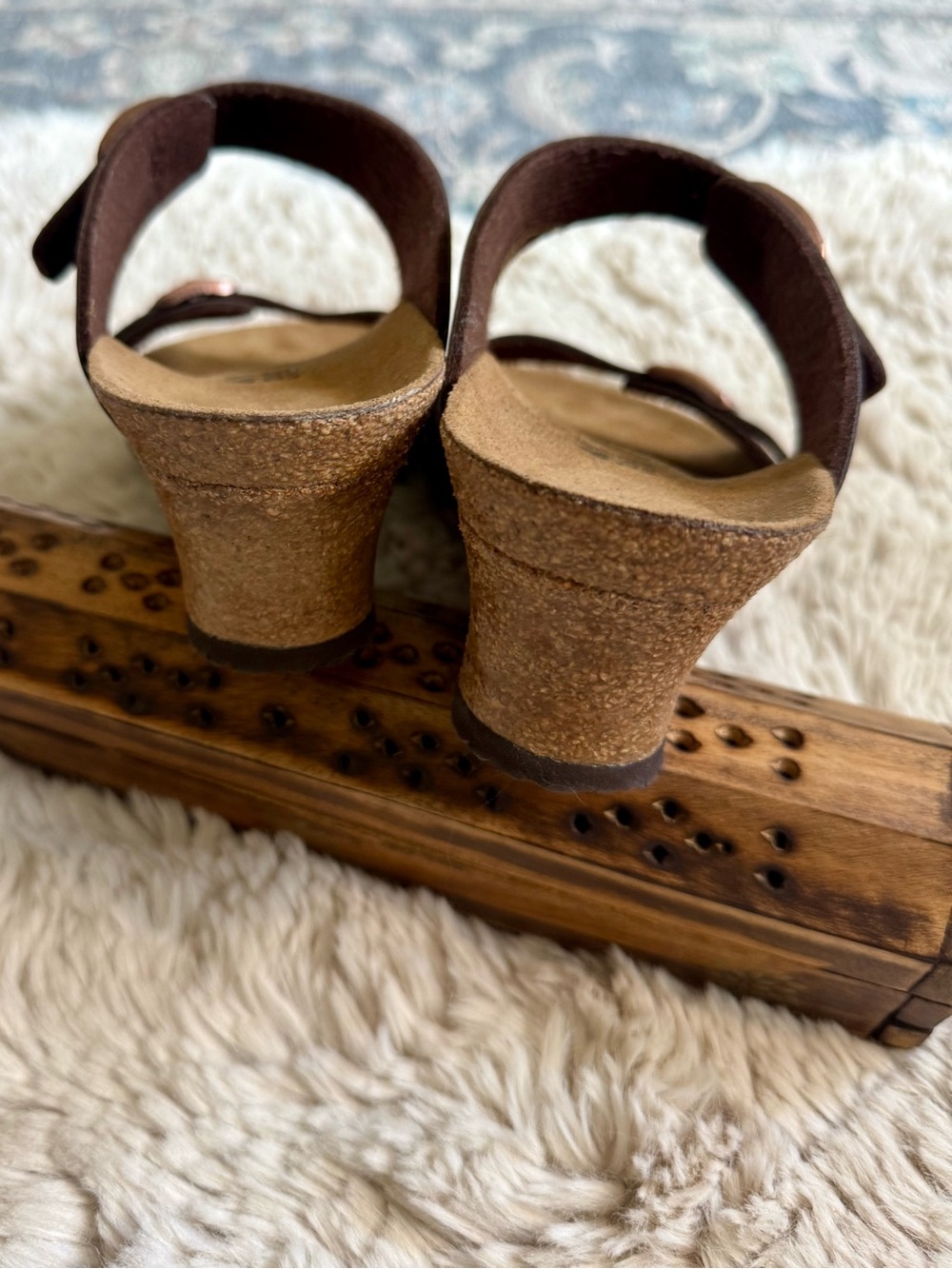 Birkenstock Papillio Dorothy Wedge - Bronze 41 - Picture 9 of 14